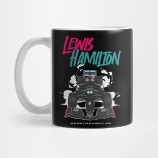 Lewis Hamilton Formula 1 Mug
